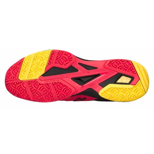 Yonex 2021 Sonicage 2 Men's Clay Court Tennis Shoes (Red/Black)