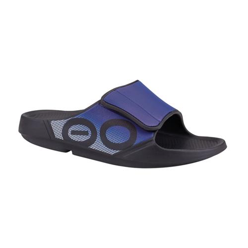 OOFOS OOahh Sport Flex (Black/Sapphire)