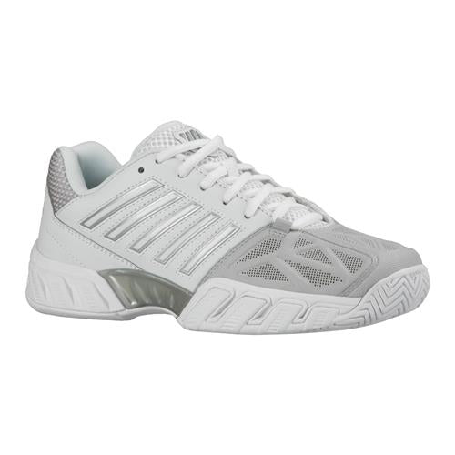 K-Swiss Bigshot Light 3 Womens Shoe (White/Silver)