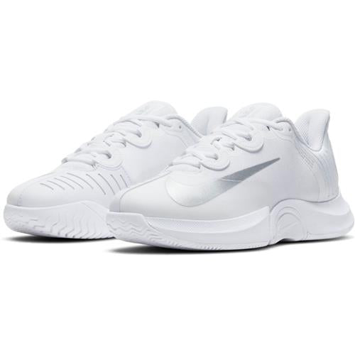 Nike Air Zoom GP Turbo HC Womens Shoe (White/MetallicSilver)