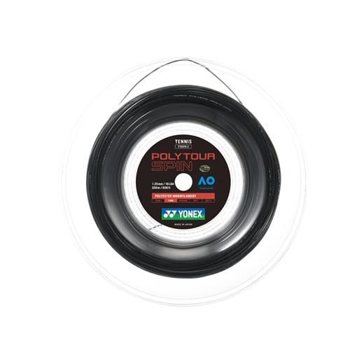 Yonex Poly Tour Spin 125-16L 200m Reel (Black)