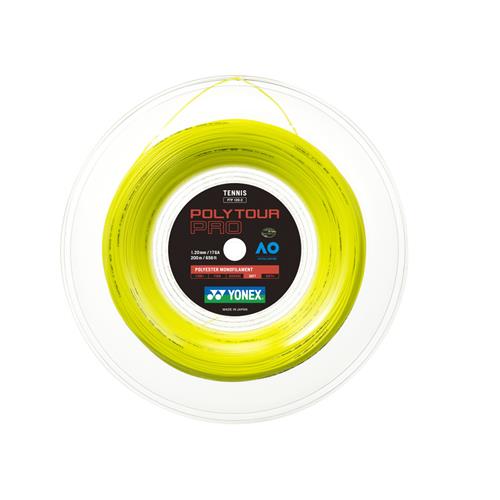 Yonex PolyTour Pro 120/17 200m Reel (Flash Yellow)