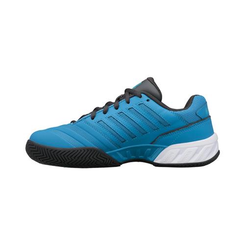 K-Swiss Bigshot Light 4 Junior Tennis Shoes (Swedish Blue/Dark Shadow)
