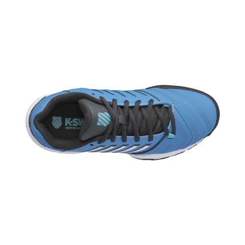 K-Swiss Bigshot Light 4 Junior Tennis Shoes (Swedish Blue/Dark Shadow)