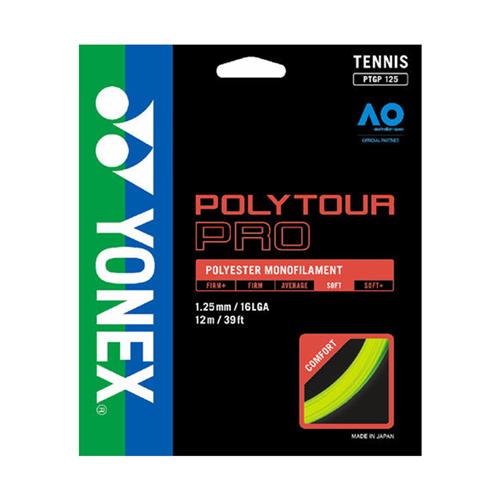 Yonex PolyTour Pro 125/16 String Set (Flash Yellow)