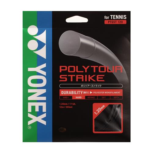 Yonex Poly Tour Strike 120/17 String Set (Cool Black)
