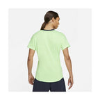 Nike Court Mens Rafa Drifit Advantage Short Sleeve Top (Lime Glow/Obsidian/Lime Glow/Obsidian)