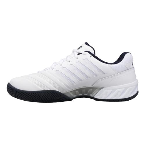 K-Swiss Bigshot Light 4 Mens Shoe (White/Silver)