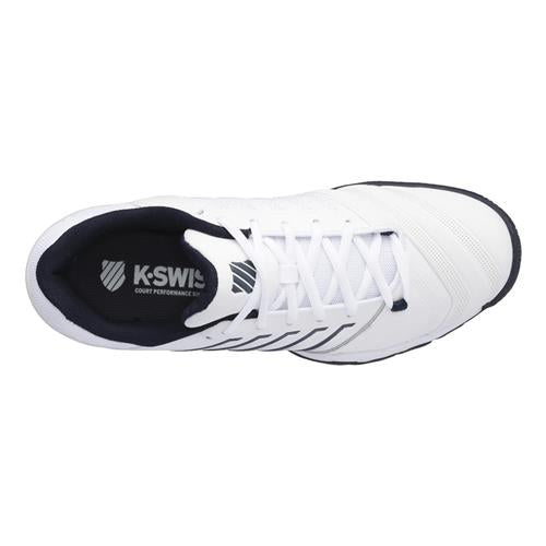 K-Swiss Bigshot Light 4 Mens Shoe (White/Silver)