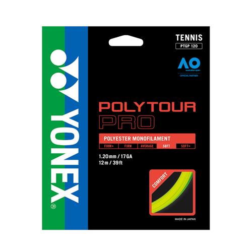 Yonex PolyTour Pro 120/17 String Set (Flash Yellow)