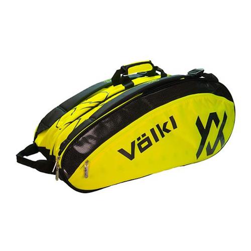 Volkl Tour Mega Bag 9-12 Pack (Black/Neon Yellow)