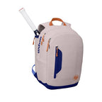 Wilson Roland Garros Premium BackPack (Oyster/Navy)