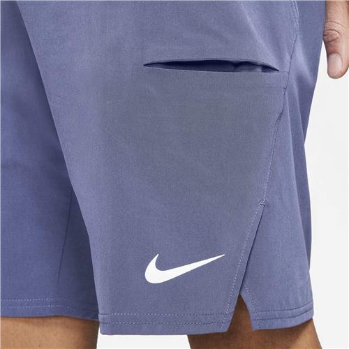 Nike Court Dri-FIT Slam Men's Short (Obsidian/Purple Dust/White)
