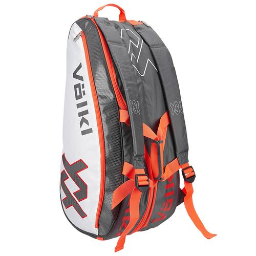 Volkl Tour Combi 6 Racket Bag Charcoal/White/Lava