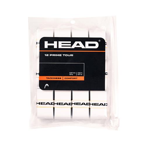Head Prime Tour Overgrip 12pk (White)