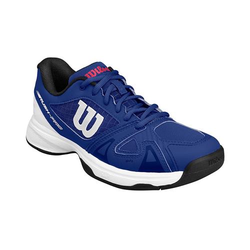 Wilson Rush Pro JR 2.5 Junior Shoe (Blue/White/Red)