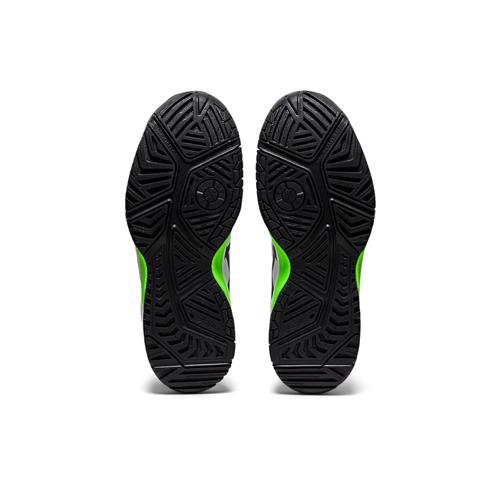 Asics Gel Resolution 8 GS Kids Shoe (White/Green Gecko)