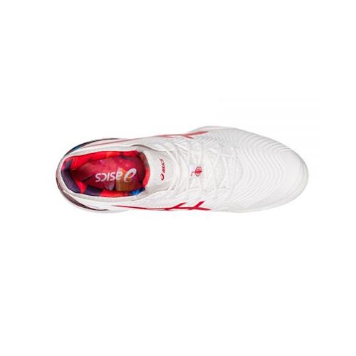 Asics Court FF Novak L.E. Men's Shoe (White/Classic Red)