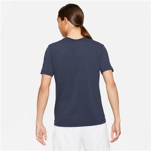 Nike Men's Rafa Paris Clay Tee (Obsidian/Lime Glow)