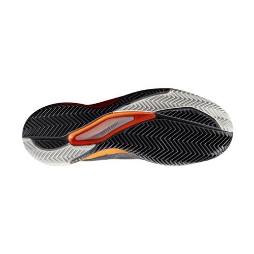 Wilson Rush Pro 3.5 Clay Paris Mens Tennis Shoes (Black/Orange)