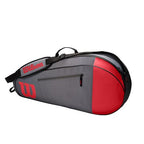 Wilson Team 3 Pack Racquet Bag (Red/Grey)