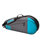 Wilson Team 3 Pack Raquet Bag (Blue/Grey)