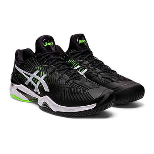 Asics Court FF2 Mens Shoe (Black/Green Gecko)