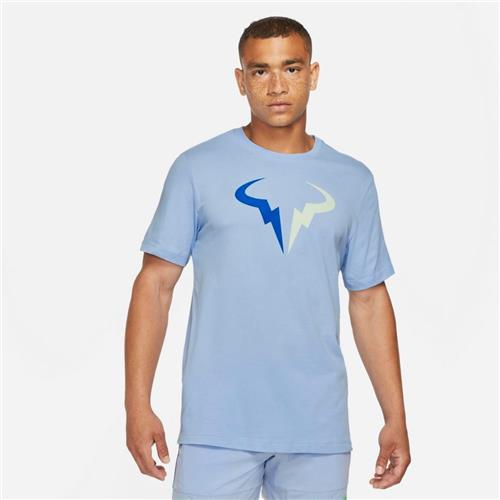 Nike Court Dri-FIT RAFA Tee (Aluminium/Lime Ice/Hyper Royal)