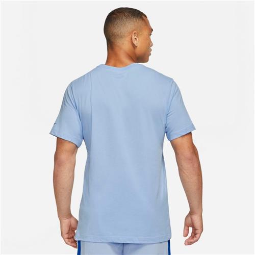 Nike Court Dri-FIT RAFA Tee (Aluminium/Lime Ice/Hyper Royal)