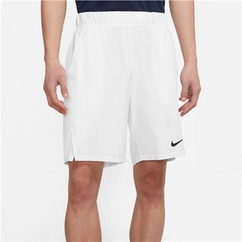 Nike Court DriFit Victory 9" Men's Tennis Short (White)