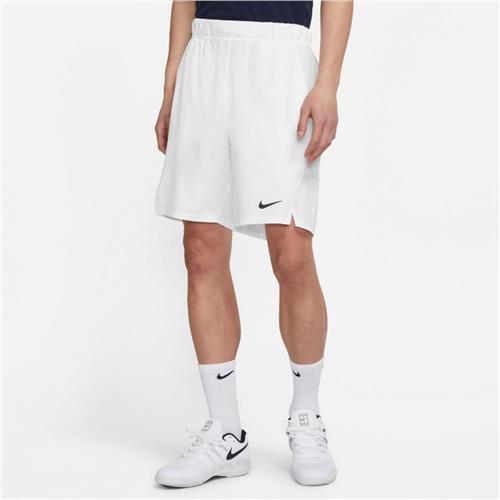 Nike Court DriFit Victory 9" Men's Tennis Short (White)