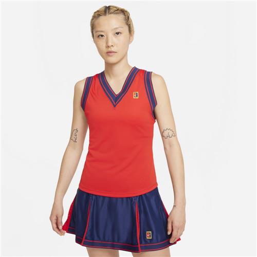 Nike Court Womens Dri-Fit Slam Tank (University Red)