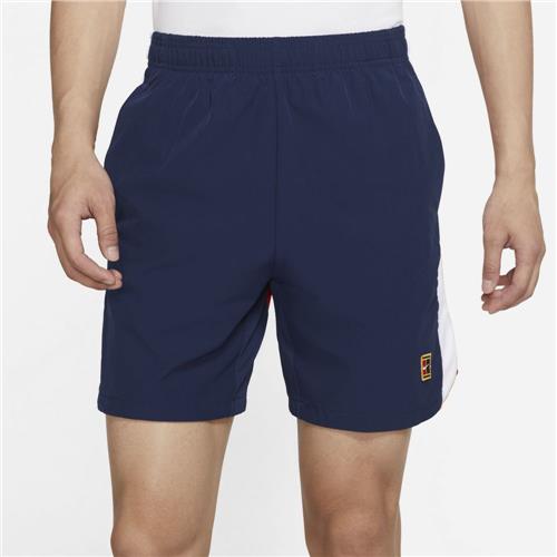 Nike Court Dri-Fit Slam Mens Short (Binary Blue/University Red/White)