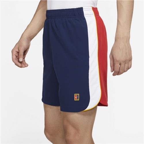 Nike Court Dri-Fit Slam Mens Short (Binary Blue/University Red/White)