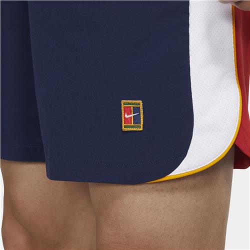 Nike Court Dri-Fit Slam Mens Short (Binary Blue/University Red/White)