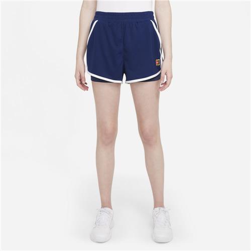 Nike Court Womens Dri-Fit Slam Short (Binary Blue/White)