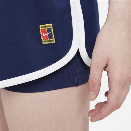 Nike Court Womens Dri-Fit Slam Short (Binary Blue/White)