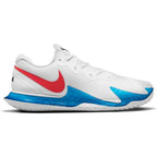 Nike Air Zoom Vapor Cage 4 Rafa Mens Shoe (White/Chile Red/Binary Blue)