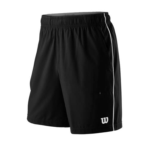 Wilson Mens Competition 8 Short (Black)