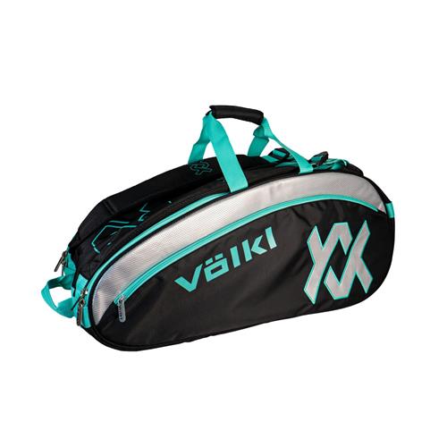 Volkl Tour Combi Bag 6-9 Pack (Black/Turquoise/Silver)