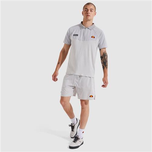 Ellesse Mens Beaumont Polo Tee (Light Grey)