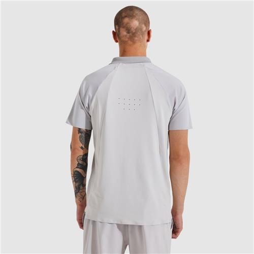 Ellesse Mens Beaumont Polo Tee (Light Grey)