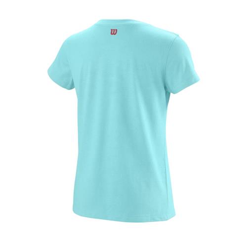 Wilson Girls Floret Tech Tee (Island Paradise)