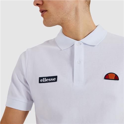 Ellesse Mens Montura Polo Shirt (White)
