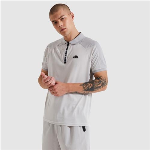 Ellesse Mens Rischio Polo (Light Grey)