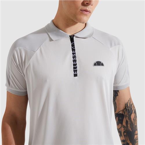 Ellesse Mens Rischio Polo (Light Grey)