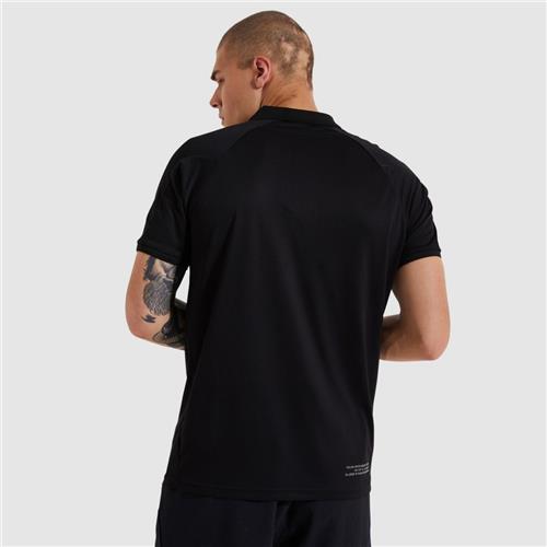Ellesse Mens Rischio Polo Shirt (Black)