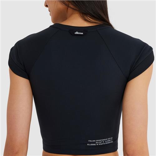 Ellesse Womens Arianne Crop Tee (Black)