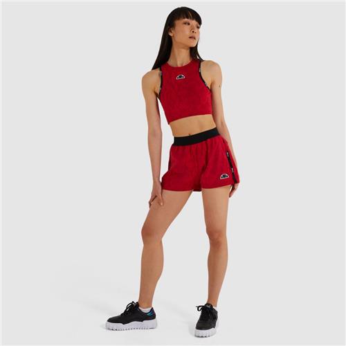 Ellesse Womens Kinarva Crop Vest (Dark Red)