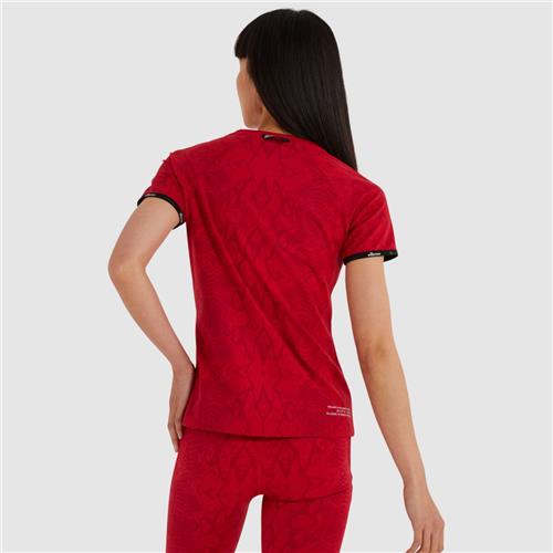 Ellesse Womens Shae Tee (Dark Red)